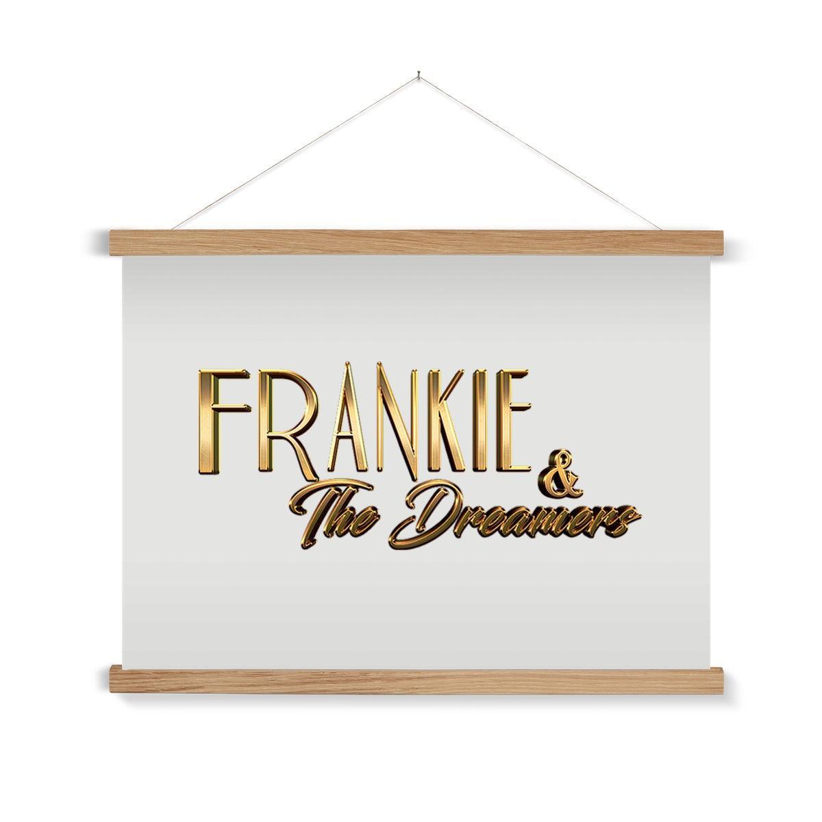 Frankie And The Dreamers Fine Art Print with Hanger | Art Prints A2 Landscape Natural Frame