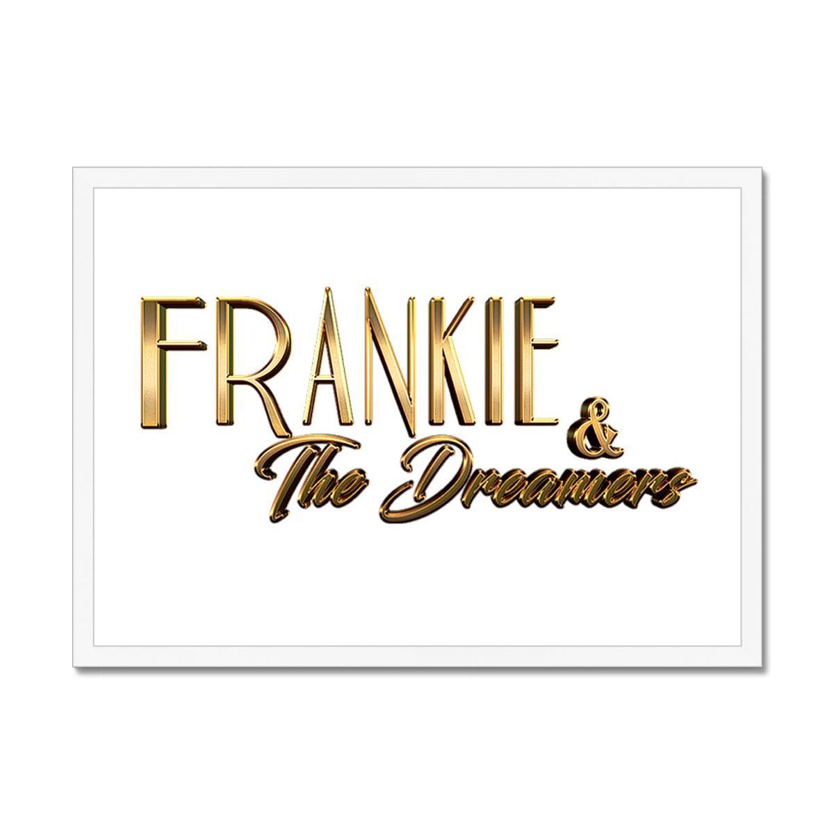 Frankie And The Dreamers Framed Print | Art Prints A2 Landscape White Frame